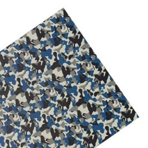 PX901 Blue Pattern Texture thermoplastic sheet with printed graphic design