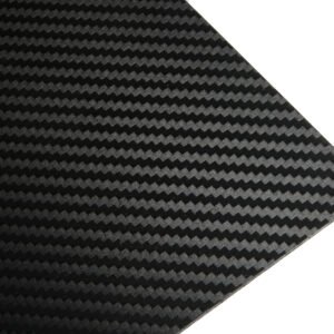 carbon fiber texture thermoplastic sheet in black