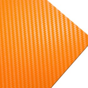orange carbon fiber texture thermoplastic sheet