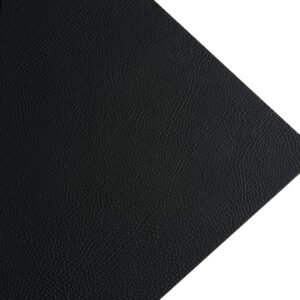 PX033 Litchi Texture Black thermoplastic sheet with premium litchi-style surface