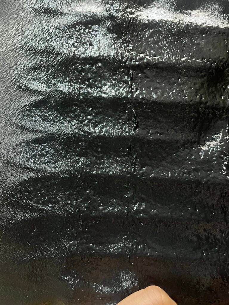 thermoplastic sheet bubbles caused by overheating during forming